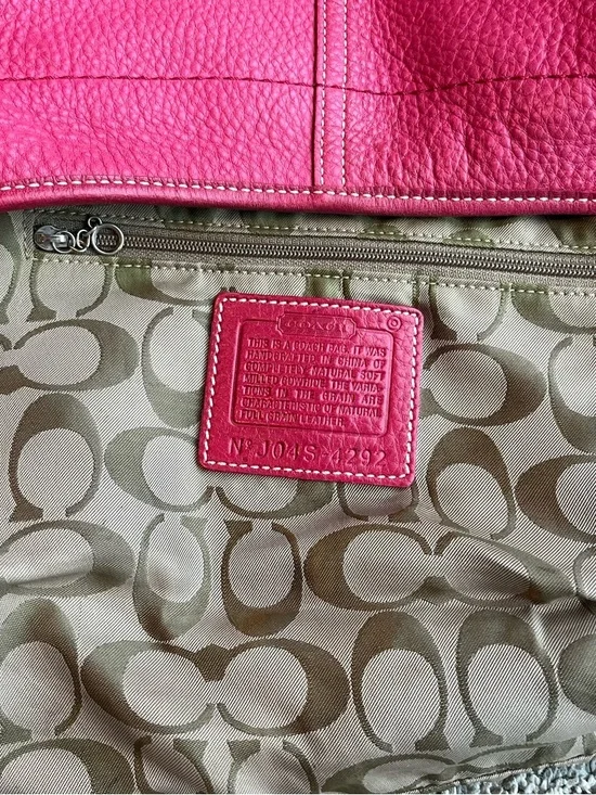 Coach SoHo Hobo Shoulder Bag Pebbled Leather Vintage - Picture 7 of 15